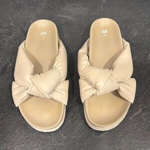H&M Puffy Slides
